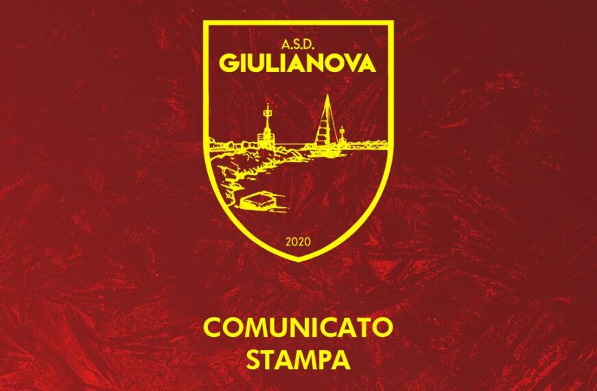 Comunicato Ufficiale: l’ ASD Giulianova sospende tutte le attività, anche quelle individuali