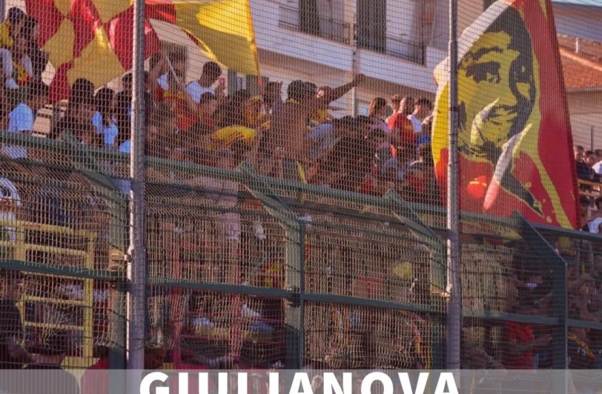 COMUNICATO UFFICIALE per GIULIANOVA-rc Angolana