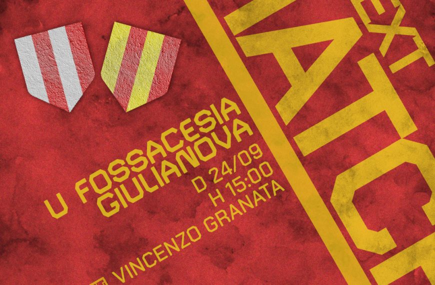 NEXT MATCH: UNION FOSSACESIA v GIULIANOVA