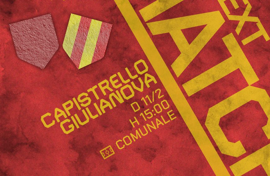 NEXT MATCH: CAPISTRELLO-GIULIANOVA