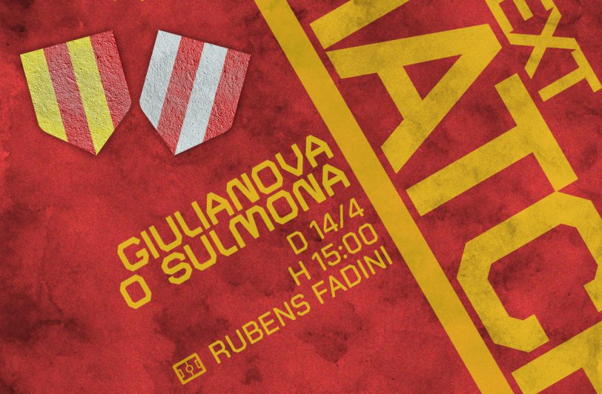 NEXT MATCH: GIULIANOVA vs Ovidiana Sulmona