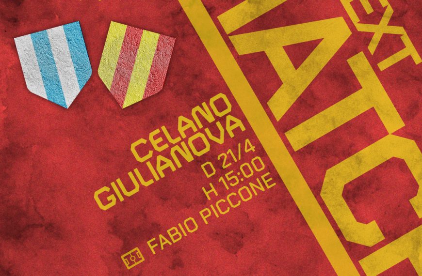 NEXT MATCH: CELANO VS GIULIANOVA